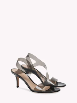 Gianvito Rossi Sandals|Plexi-METROPOLIS 70 BLACK