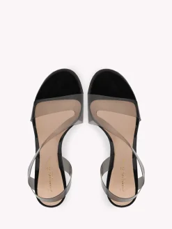 Gianvito Rossi Sandals|Plexi-METROPOLIS 70 BLACK