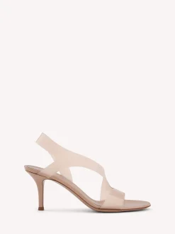 Gianvito Rossi Sandals|Plexi-METROPOLIS 70 NEUTRALS