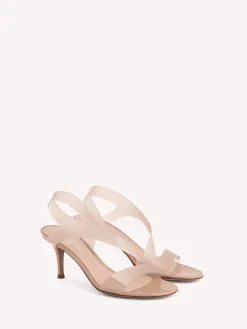 Gianvito Rossi Sandals|Plexi-METROPOLIS 70 NEUTRALS