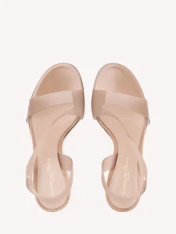 Gianvito Rossi Sandals|Plexi-METROPOLIS 70 NEUTRALS