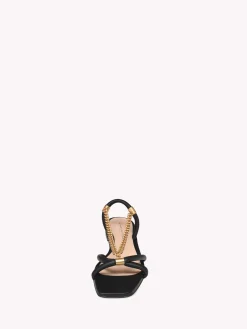 Gianvito Rossi Flats-MINERVA 05 BLACK LEATHER