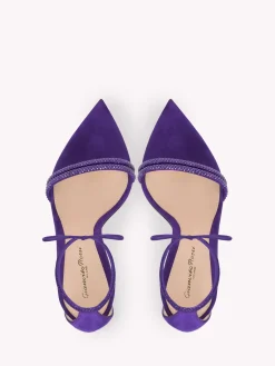 Gianvito Rossi Sandals|Signatures-MONTECARLO PURPLE