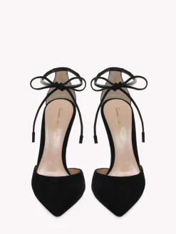 Gianvito Rossi Pumps|Signatures-MONTECARLO D'ORSAY BLACK SUEDE