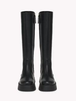 Gianvito Rossi Boots-MONTEY BOOT BLACK LEATHER