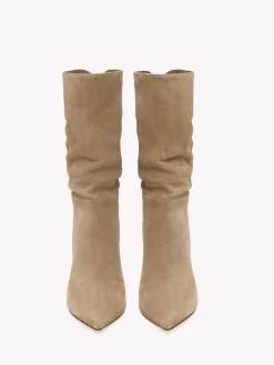 Gianvito Rossi Boots-PIPER BOOTIE 85 BROWN