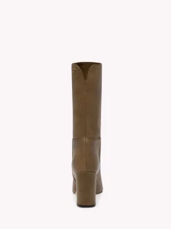Gianvito Rossi Booties-PIPER BOOTIE 85 BROWN