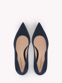 Gianvito Rossi Pumps-PIPER PUMP 45 BLUE