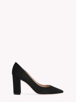 Gianvito Rossi Pumps-PIPER PUMP 85 BLACK SUEDE
