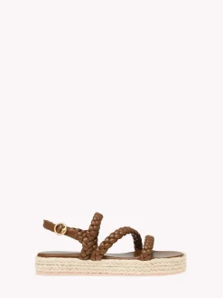 Gianvito Rossi Flats-PLAYA BROWN