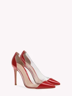 Gianvito Rossi Pumps|Plexi-PLEXI RED