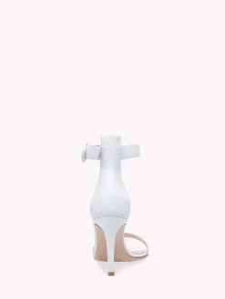 Gianvito Rossi Sandals-PORTOFINO 85 WHITE LEATHER