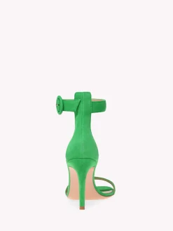 Gianvito Rossi Sandals-PORTOFINO 85 GREEN SUEDE