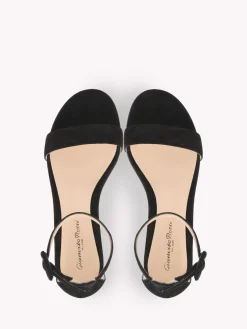 Gianvito Rossi Flats-PORTOFINO 20 BLACK SUEDE