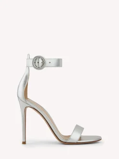 Gianvito Rossi Sandals|A MODERN FAIRYTALE-PORTOFINO 105 SILVER