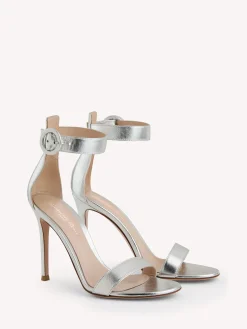 Gianvito Rossi Sandals|A MODERN FAIRYTALE-PORTOFINO 105 SILVER