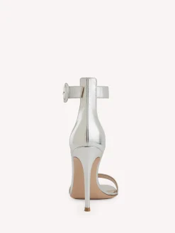 Gianvito Rossi Sandals|A MODERN FAIRYTALE-PORTOFINO 105 SILVER