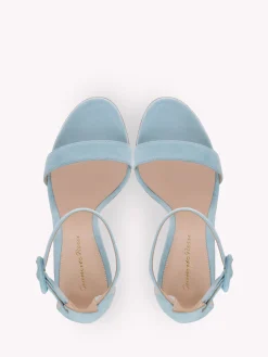 Gianvito Rossi Sandals-PORTOFINO 105 LIGHT BLUE