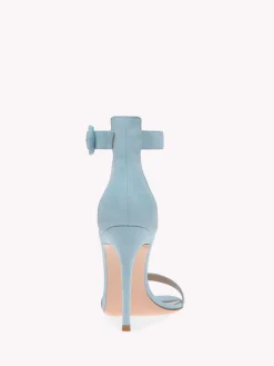Gianvito Rossi Sandals-PORTOFINO 105 LIGHT BLUE