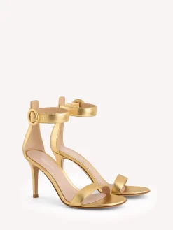 Gianvito Rossi Sandals-PORTOFINO 85 GOLD