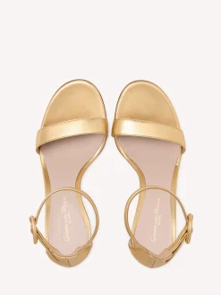 Gianvito Rossi Sandals-PORTOFINO 85 GOLD