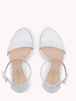 Gianvito Rossi Sandals|Signatures-PORTOFINO 105 WHITE LEATHER