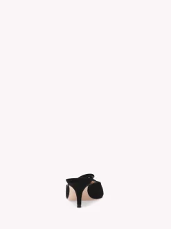 Gianvito Rossi Mules-PORTOFINO MULE 55 BLACK SUEDE