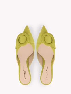 Gianvito Rossi Mules-PORTOFINO MULE 55 GREEN