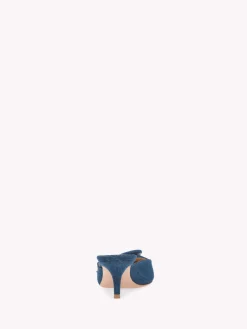 Gianvito Rossi Mules-PORTOFINO MULE 55 BLUE