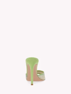 Gianvito Rossi Mules-RANIA MULE GREEN
