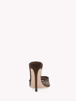 Gianvito Rossi Mules-RANIA MULE BROWN