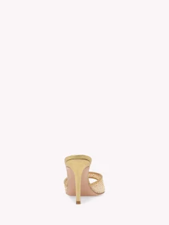 Gianvito Rossi Mules-RANIA MULE 85 GOLD