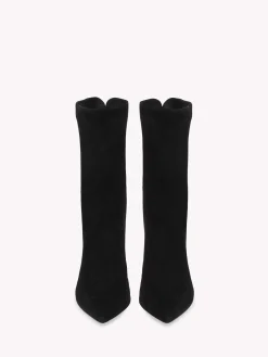 Gianvito Rossi Booties-REUS BLACK SUEDE