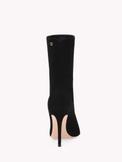 Gianvito Rossi Booties-REUS BLACK SUEDE