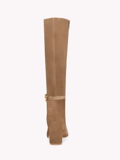 Gianvito Rossi Boots|Ribbon-RIBBON BOOT 85 BROWN