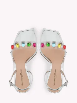 Gianvito Rossi Sandals-RIBBON CANDY MULTICOLOR