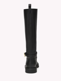 Gianvito Rossi Boots|Ribbon-RIBBON CAVALIER BLACK