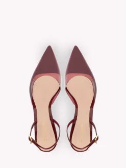 Gianvito Rossi Pumps-RIBBON D'ORSAY 85 RED