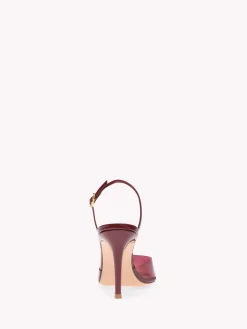 Gianvito Rossi Pumps-RIBBON D'ORSAY 85 RED