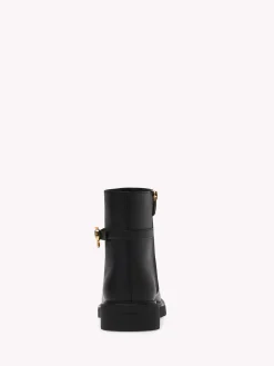 Gianvito Rossi Booties-RIBBON DUMONT 20 BLACK LEATHER