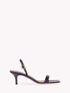Gianvito Rossi Sandals|Ribbon-RIBBON KITTEN PURPLE