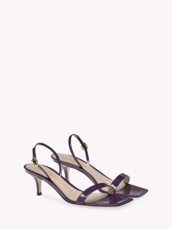 Gianvito Rossi Sandals|Ribbon-RIBBON KITTEN PURPLE