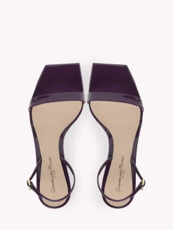 Gianvito Rossi Sandals|Ribbon-RIBBON KITTEN PURPLE