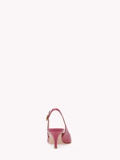 Gianvito Rossi Pumps-RIBBON SLING HIBISCUS PINK