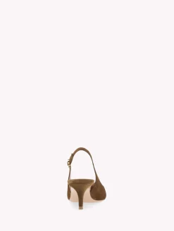 Gianvito Rossi Pumps-RIBBON SLING BROWN