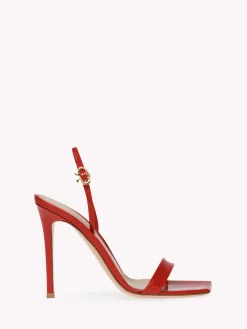 Gianvito Rossi Sandals|Ribbon-RIBBON STILETTO RED