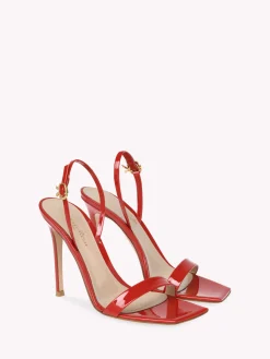 Gianvito Rossi Sandals|Ribbon-RIBBON STILETTO RED