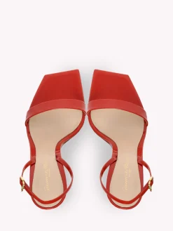 Gianvito Rossi Sandals|Ribbon-RIBBON STILETTO RED