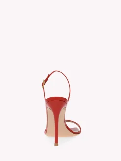 Gianvito Rossi Sandals|Ribbon-RIBBON STILETTO RED