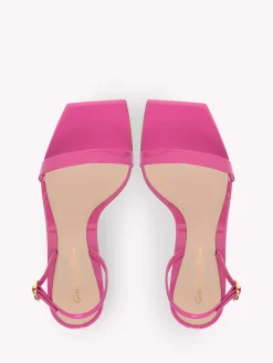 Gianvito Rossi Sandals-RIBBON STILETTO 85 PINK